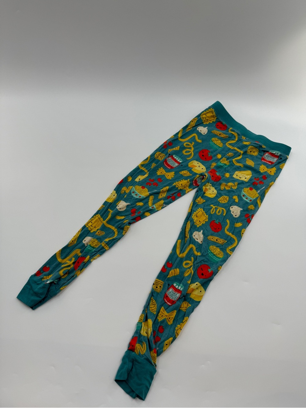 Little Sleepies Pasta Party Bamboo Viscose Pajama Set – Kids Size 5/6 - Picture 7 of 9